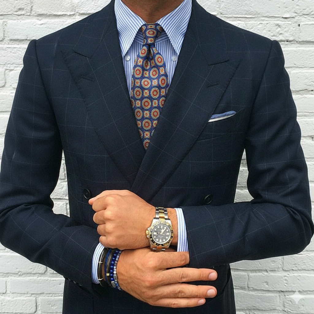 Corbata Medallón Bizantino