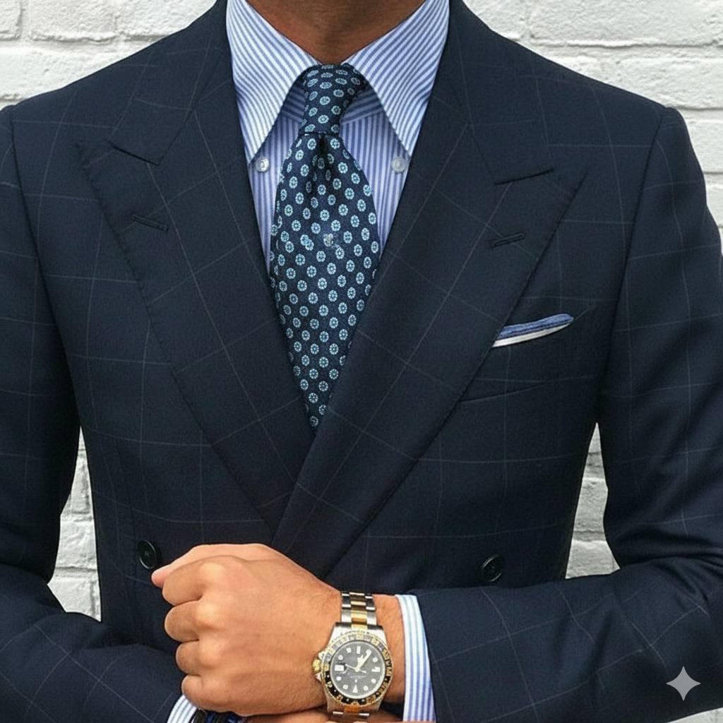 Corbata Horizonte Azul