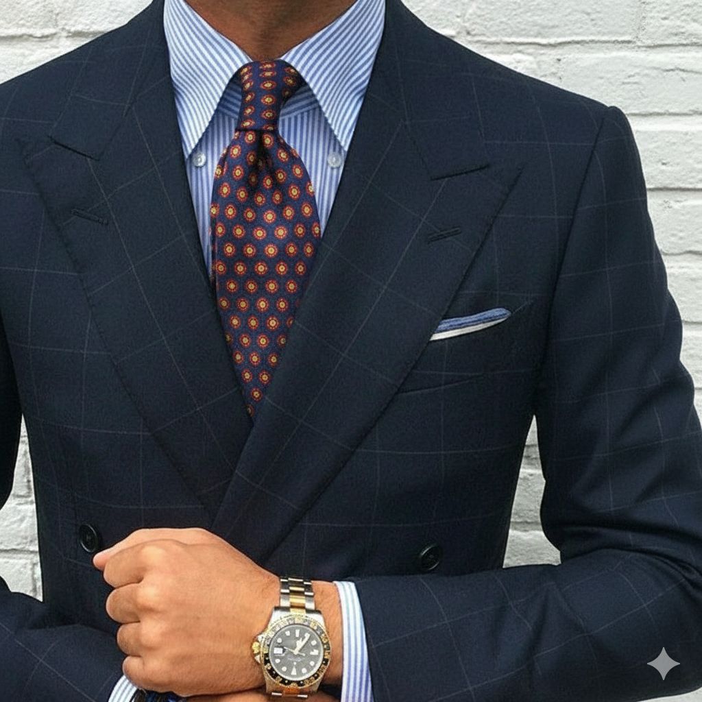 Corbata Vals de Medianoche