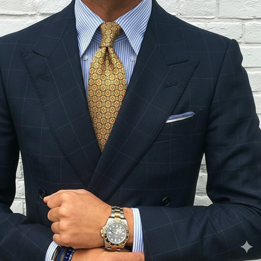 Corbata Eclipse Marino